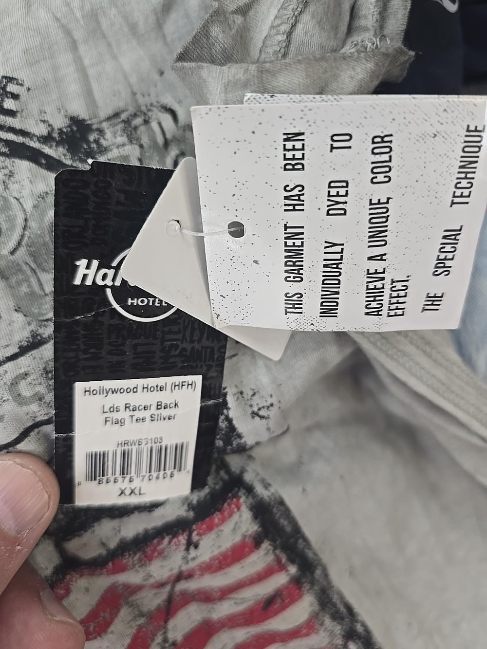 Tank top with graphic logo